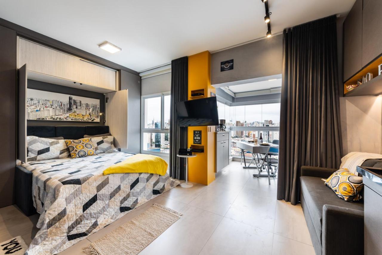 Homelike Faria Lima: Urban Oasis With Views And Pool Apartamento