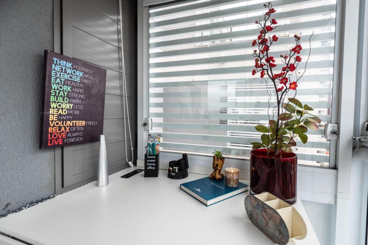 Homelike Faria Lima: Urban Oasis With Views And Pool Apartamento